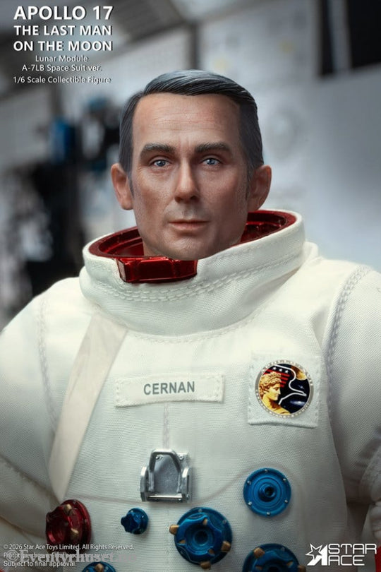 NASA Apollo 17 Action Figure 1/6 The Last Man on the Moon 30 cm Toys