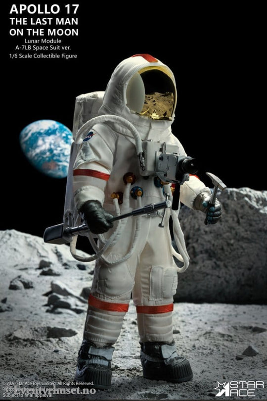 NASA Apollo 17 Action Figure 1/6 The Last Man on the Moon 30 cm Toys