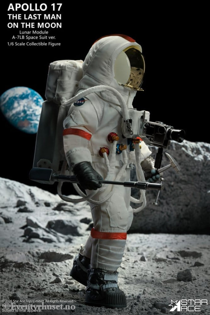 NASA Apollo 17 Action Figure 1/6 The Last Man on the Moon 30 cm Toys