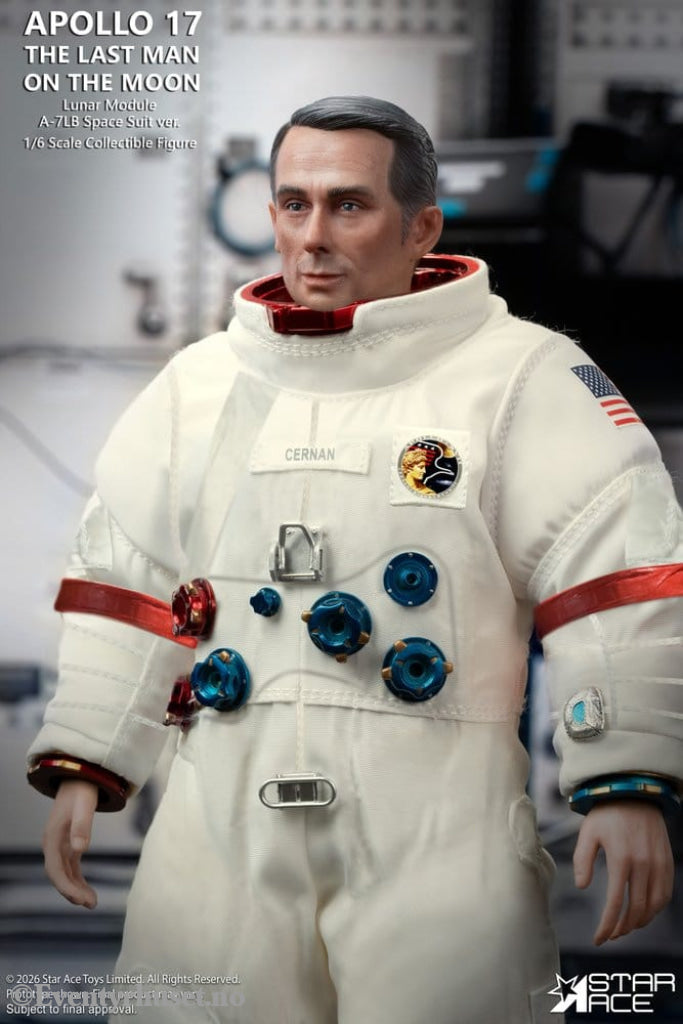 NASA Apollo 17 Action Figure 1/6 The Last Man on the Moon 30 cm Toys