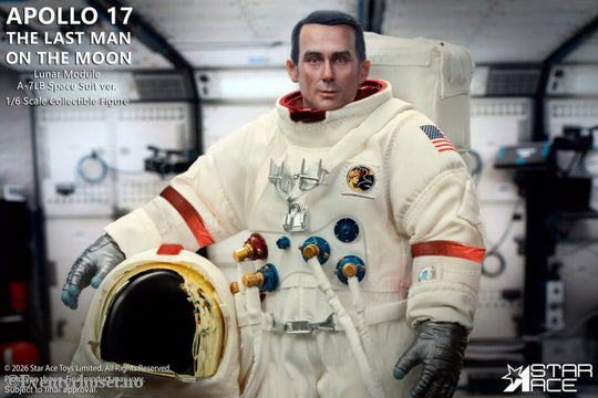 NASA Apollo 17 Action Figure 1/6 The Last Man on the Moon 30 cm Toys