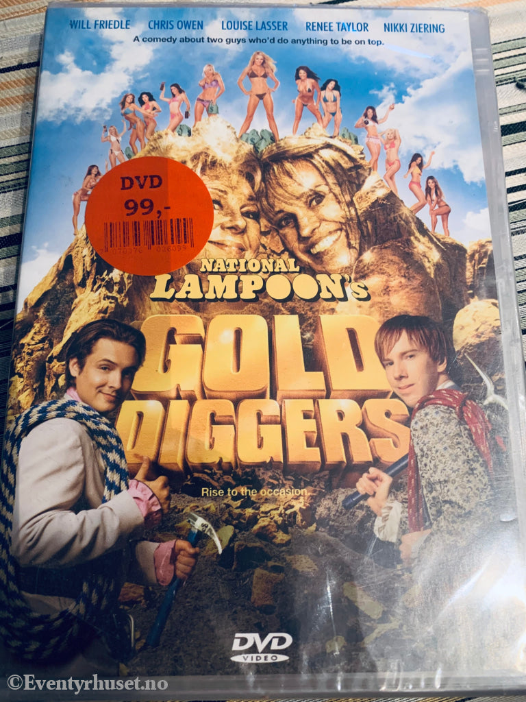 National Lampoon’s Gold Diggers. 2003. Dvd. Ny I Plast! Dvd