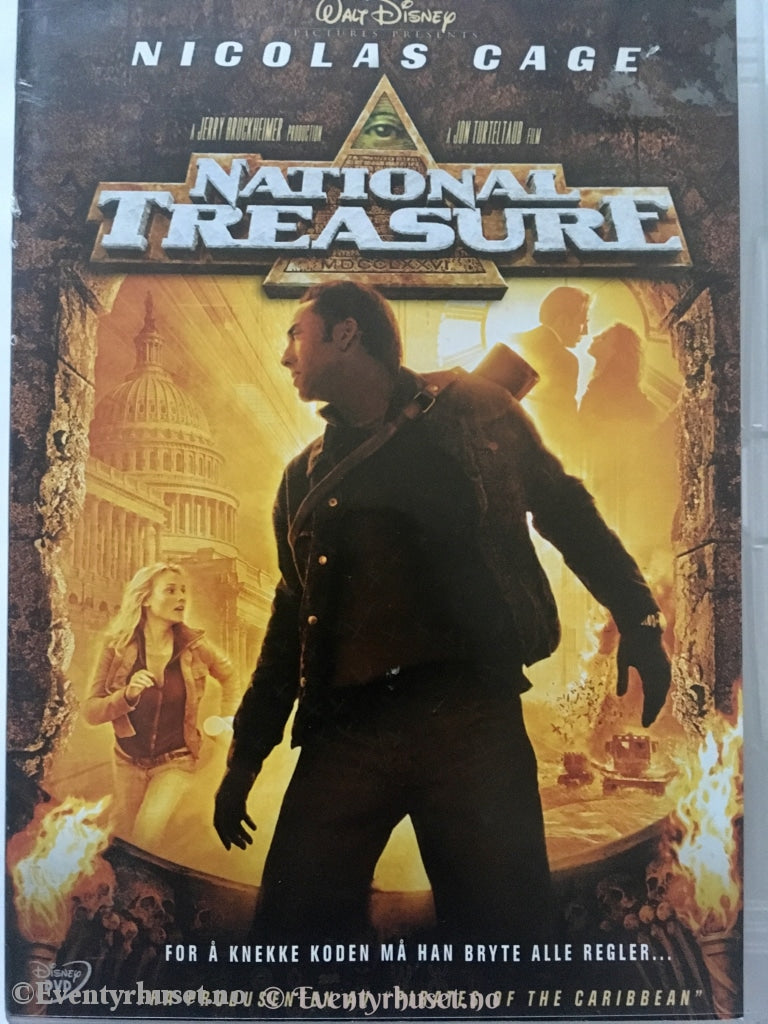 National Treasure. Disney Dvd. Dvd