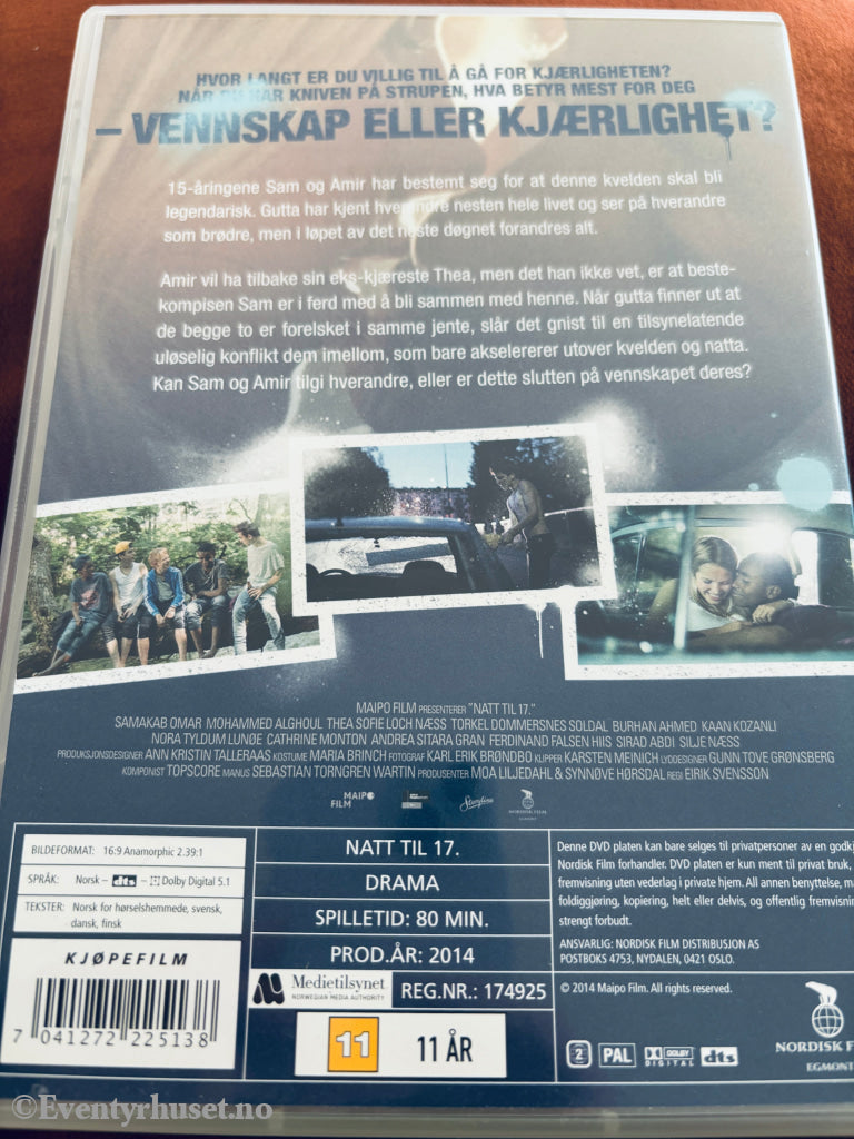 Natt til 17. 2014. DVD. DVD