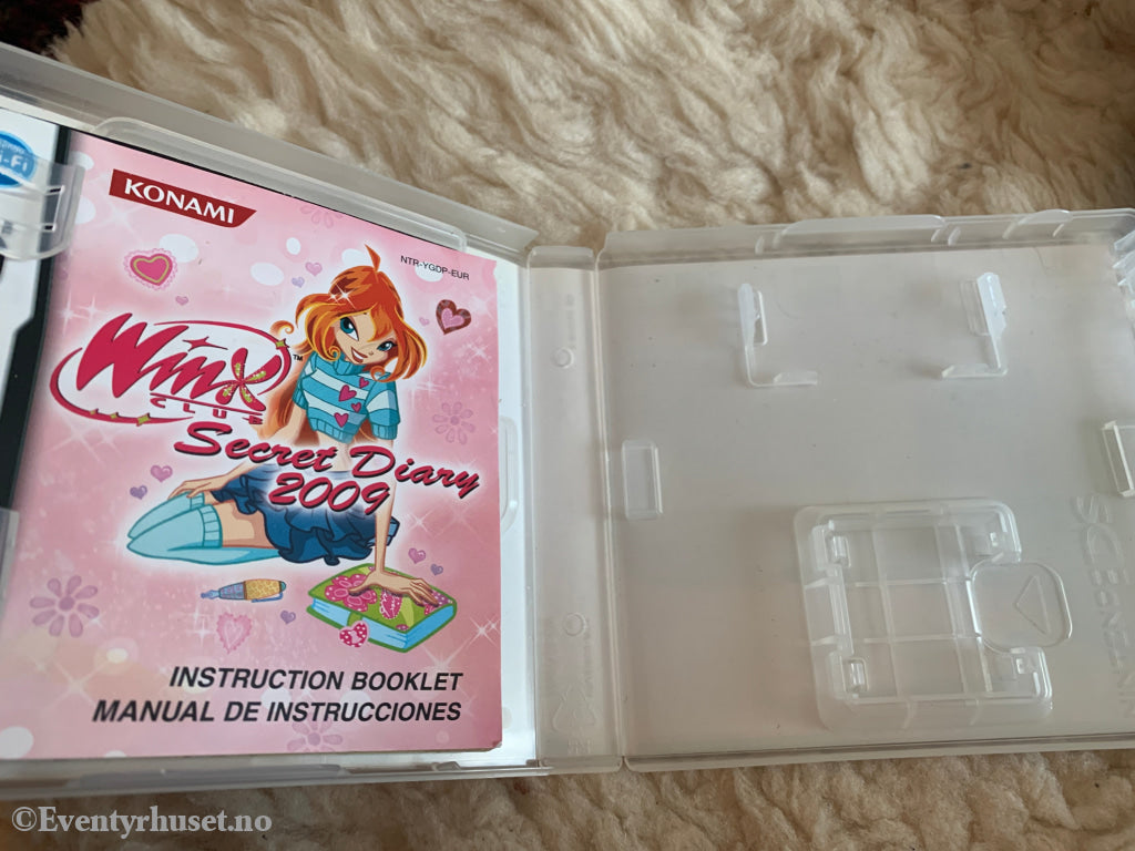 NB: Kun cover og manual! Winx Secret Diary 2009. Nintendo DS.