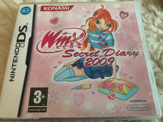 NB: Kun cover og manual! Winx Secret Diary 2009. Nintendo DS.