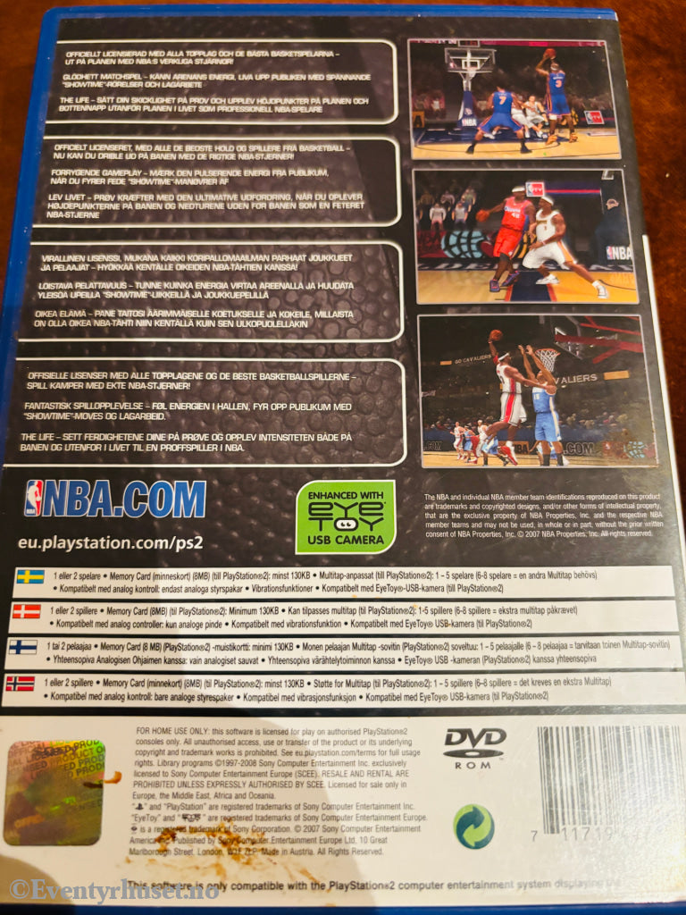 NBA 08. PS2.
