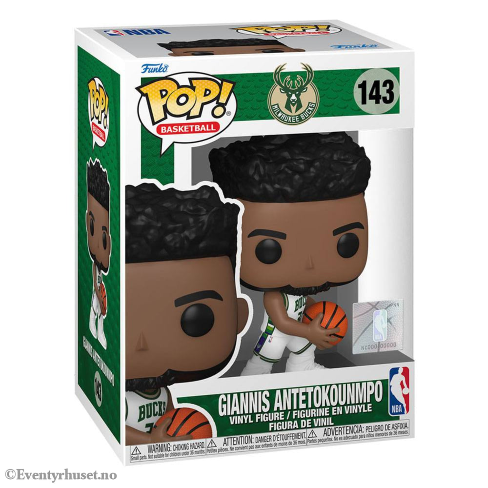 NBA Bucks POP! Basketball Vinyl Figure Giannis (City Edition 2021) 9 cm Collectibles