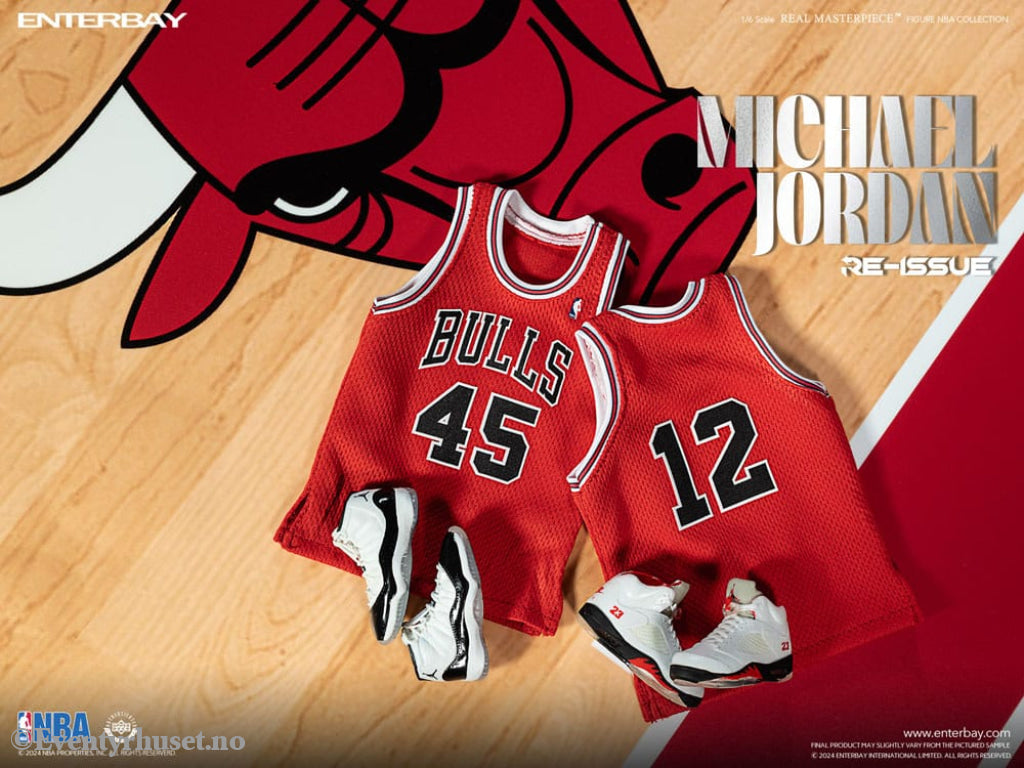 NBA Collection Real Masterpiece Actionfigur 1/6 Michael Jordan I’m Back Edition Limited 30 cm Toys