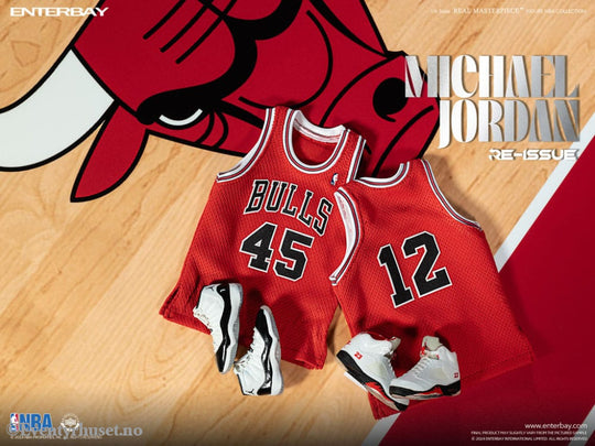 NBA Collection Real Masterpiece Actionfigur 1/6 Michael Jordan I’m Back Edition Limited 30 cm Toys