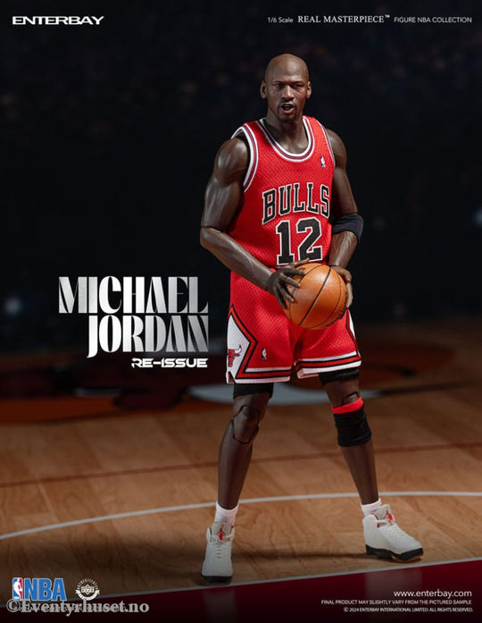 NBA Collection Real Masterpiece Actionfigur 1/6 Michael Jordan I’m Back Edition Limited 30 cm Toys