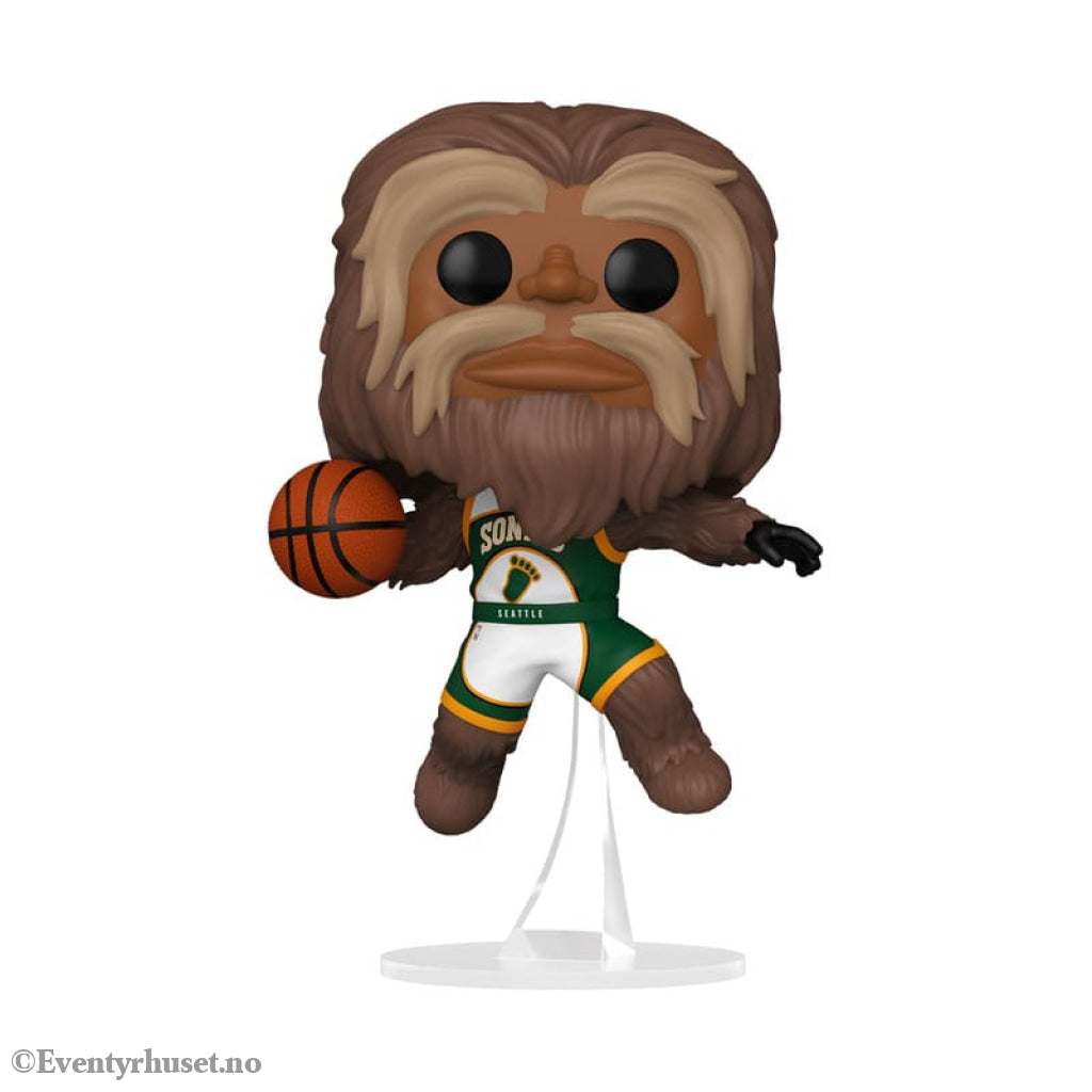 NBA Legends POP! Sports Vinyl Figure Mascots Sonics- Sasquatch 9 cm Collectibles