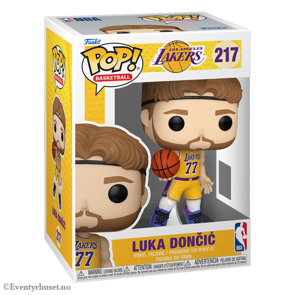 NBA POP! Basketball Vinyl Figure Los Angeles Lakers: Luka Doncic (2025 Icon Edition Uniform) 9 cm Collectibles