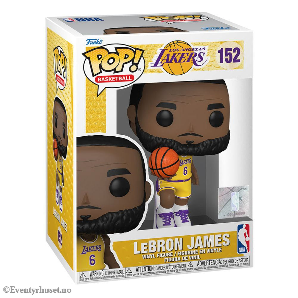NBA POP! Sports Vinyl Figure LeBron James (Lakers) 9 cm Collectibles