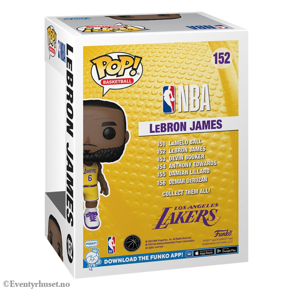 NBA POP! Sports Vinyl Figure LeBron James (Lakers) 9 cm Collectibles
