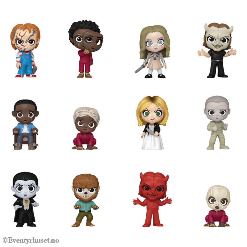 NBCU Mini Figures Horror 5 cm Display (12) Collectibles