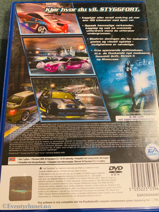 Need For Speed 2 - Underground. Ps2. Ps2