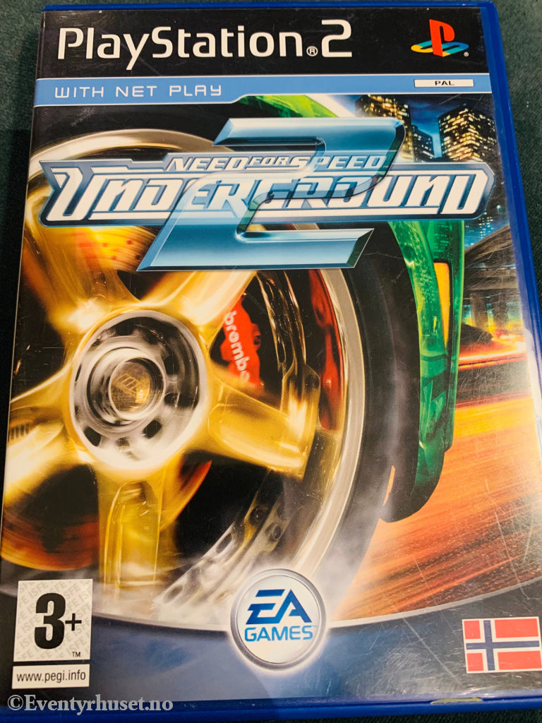 Need For Speed 2 - Underground. Ps2. Ps2