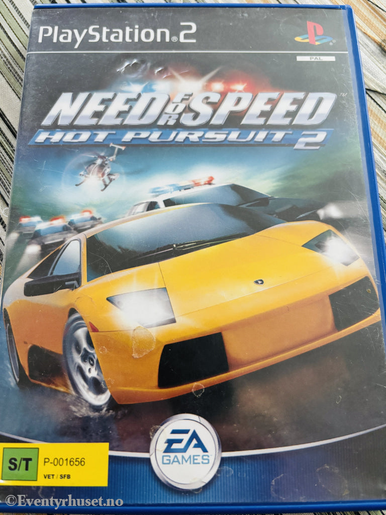 Need for Speed: Hot Pursuit 2. PS2-spill