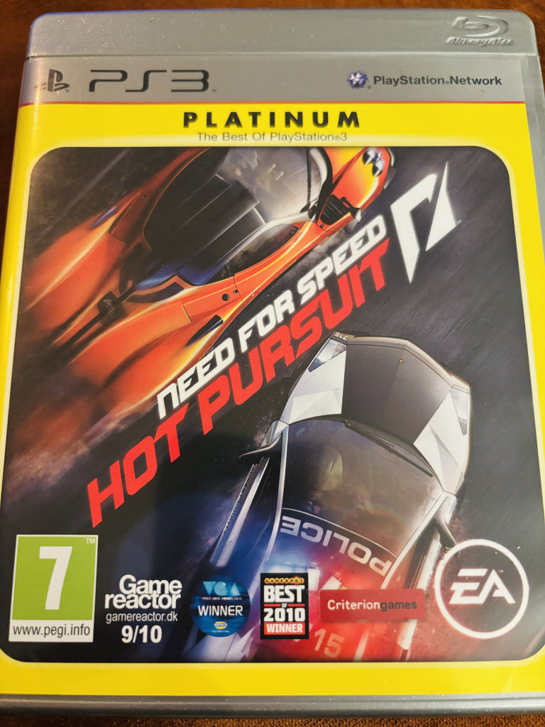 Need for Speed Hot Pursuit. PS3.