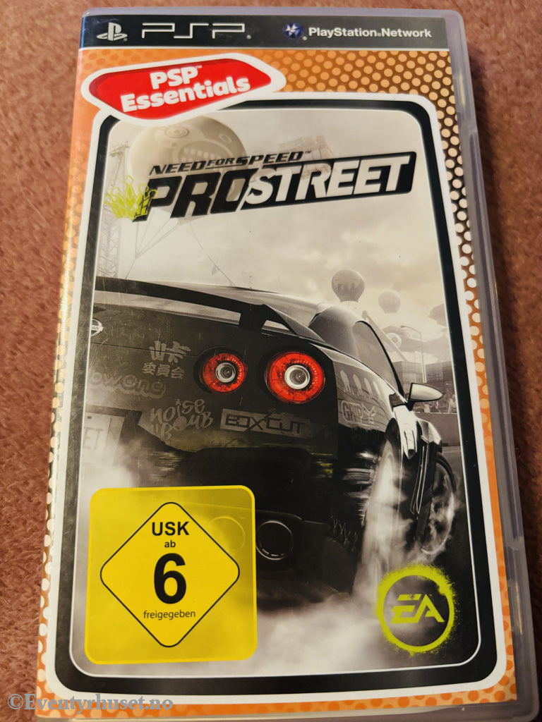 Need for Speed: ProStreet. Playstation PSP.