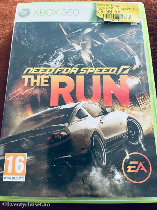 Need For Speed - The Run. Xbox 360. 360