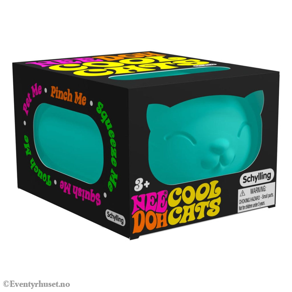 NeeDoh Squeeze Figures 11 cm Cool Cats Display (12) Toys