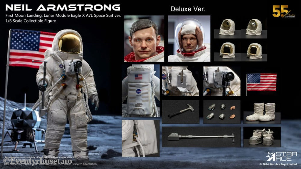 Neil Armstrong Action Figure 1/6 Neil Armstrong Deluxe Version 30 cm Toys