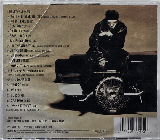 Nelly. 2002. Nellyville. CD.