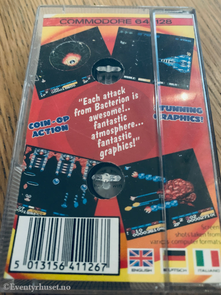 Nemesis (1986). Commodore 64 (C64) spill solgt i Norge!