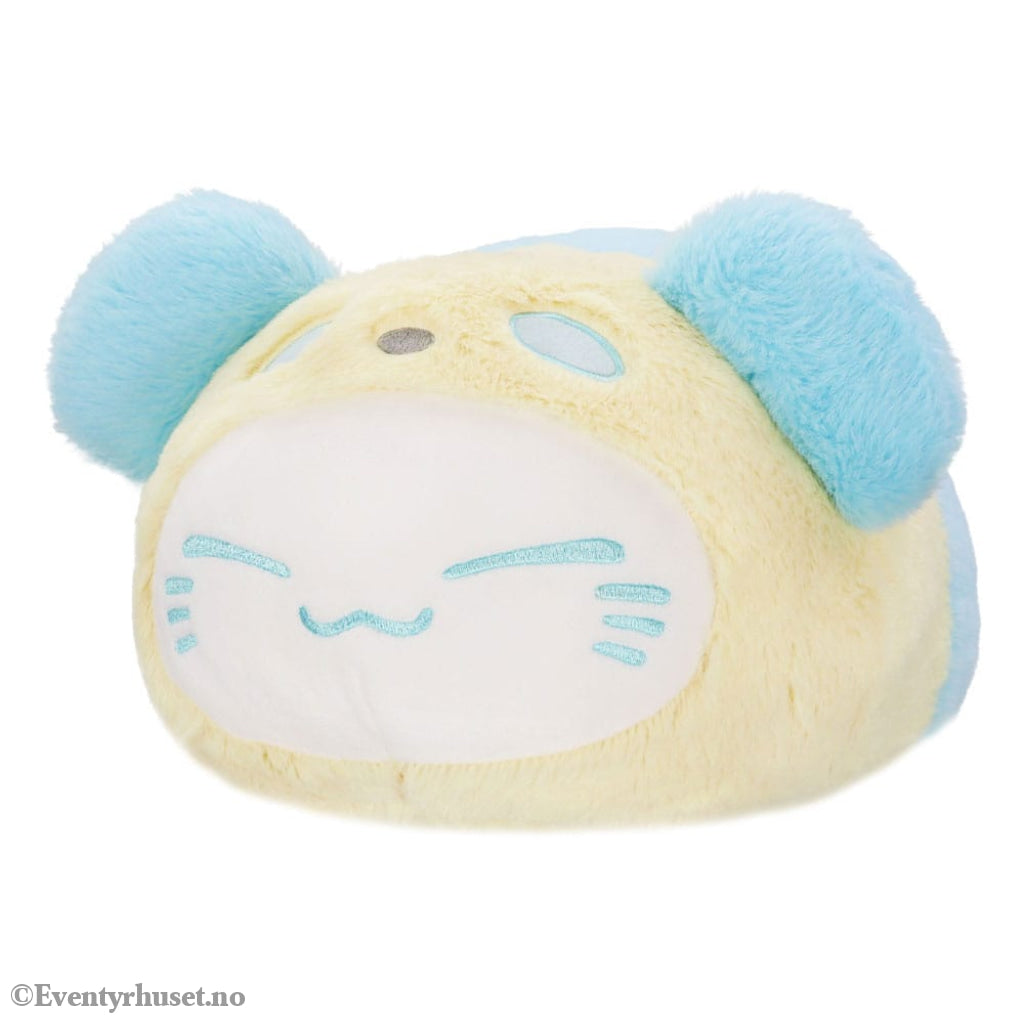 Nemuneko Cat Plush Figure Pastel Panda Big Blue 33 cm Toys