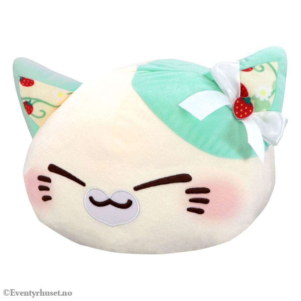 Nemuneko Cat Sweet Big Plush Figure Mint Green 35 cm Toys