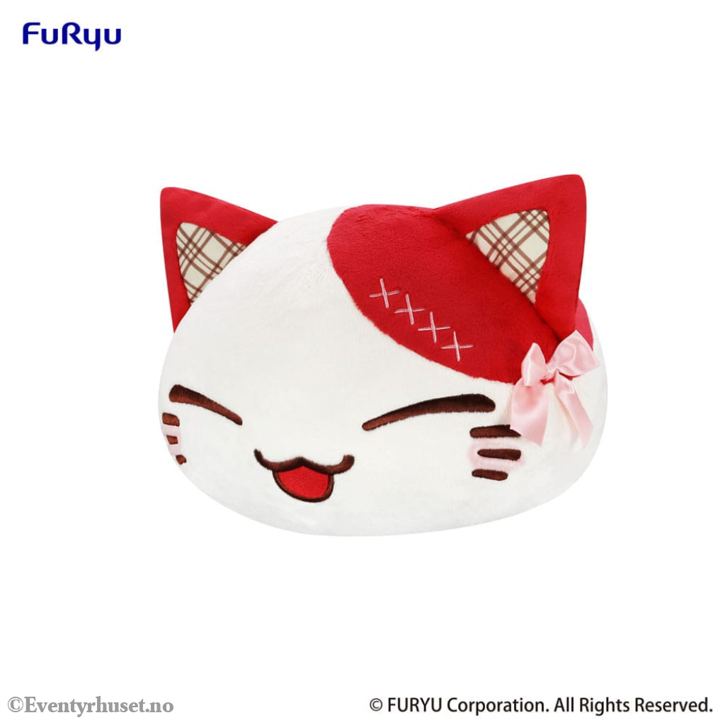 Nemuneko Cat Sweet Big Plush Figure Red 35 cm Toys
