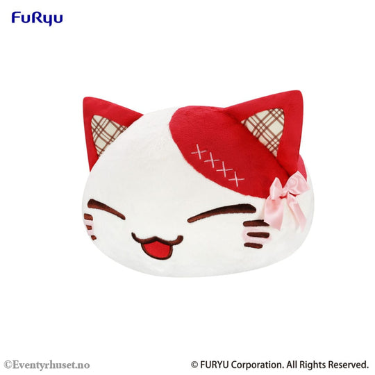 Nemuneko Cat Sweet Big Plush Figure Red 35 cm Toys