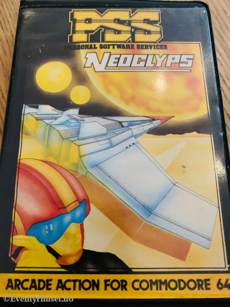 Neoclyps (1986). Commodore 64 (C64) spill solgt i Norge! Commodore 64/132