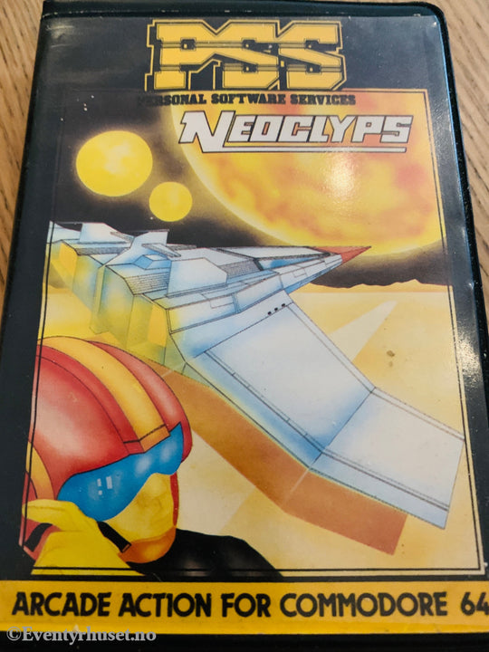 Neoclyps (1986). Commodore 64 (C64) spill solgt i Norge! Commodore 64/132