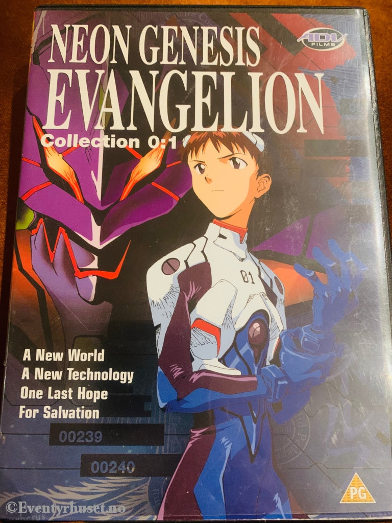 Neon Genesis Collection. 0:1. Dvd. Utgitt I Norge! Dvd