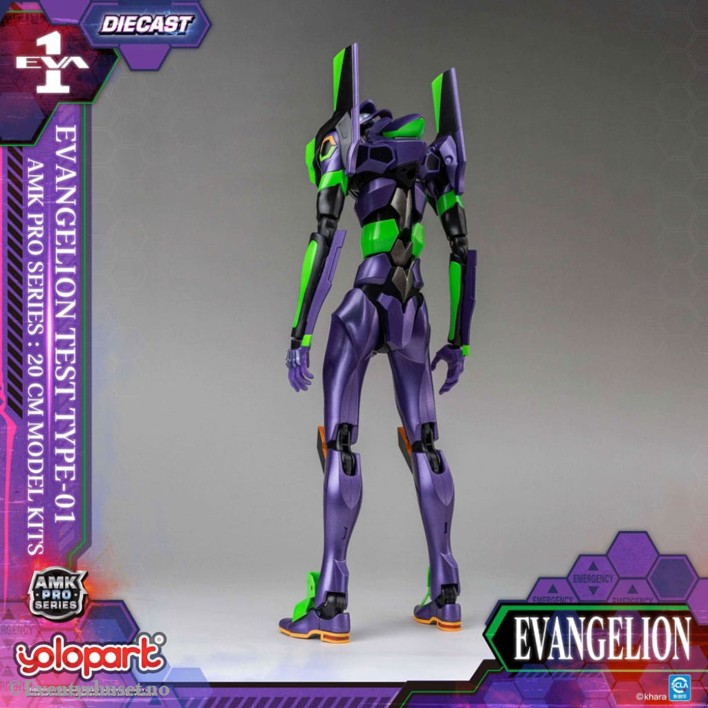 Neon Genesis Evangelion AMK Pro Series Model Kit Eva-01 Test Type 20 cm Toys