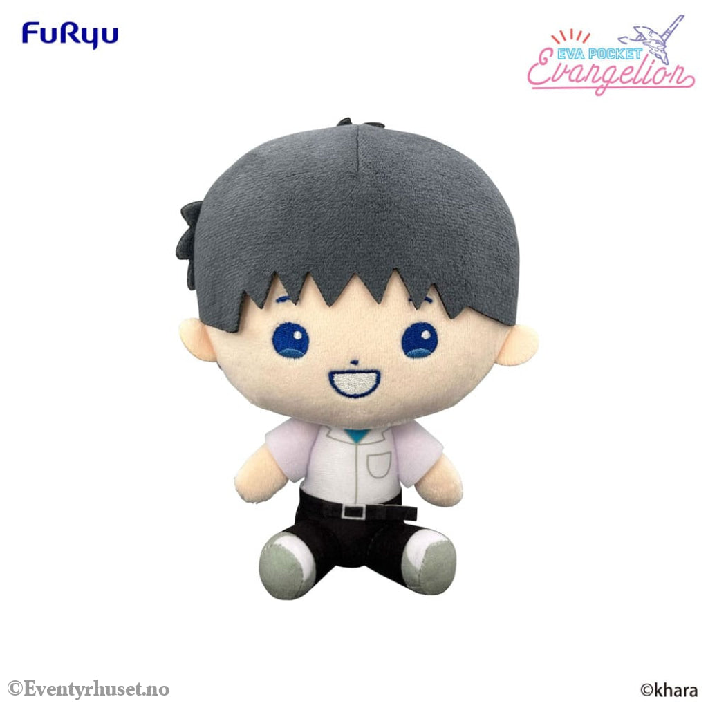 Neon Genesis Evangelion Eva Pocket Plush Figure Shinji 17 cm Toys