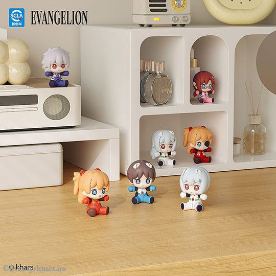 Neon Genesis Evangelion: Rebuild of Evangelion Huggy Good Smile Chibi Figure Rei Ayanami: Long Hair Ver. 7 cm Manga &
