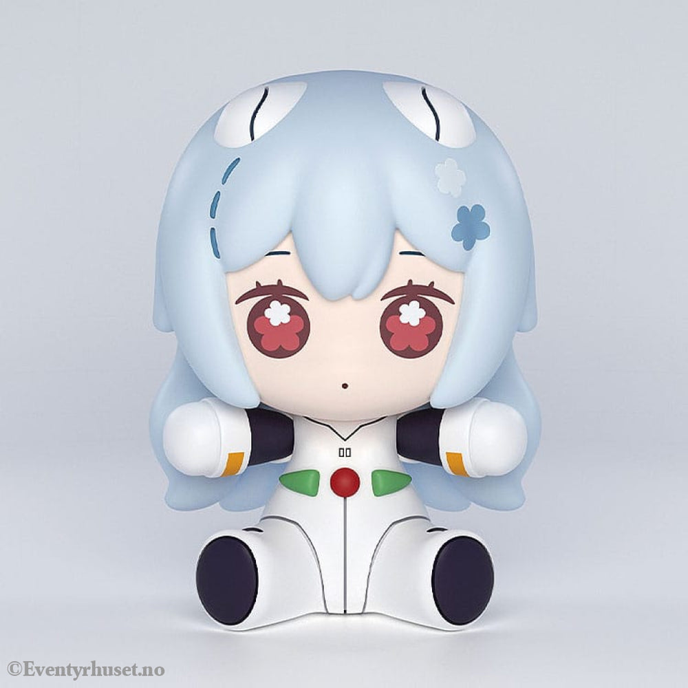 Neon Genesis Evangelion: Rebuild of Evangelion Huggy Good Smile Chibi Figure Rei Ayanami: Long Hair Ver. 7 cm Manga &