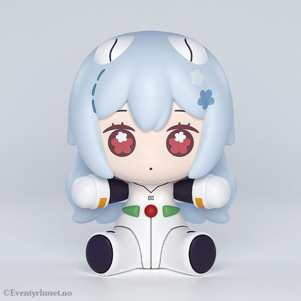 Neon Genesis Evangelion: Rebuild of Evangelion Huggy Good Smile Chibi Figure Rei Ayanami: Long Hair Ver. 7 cm Manga &