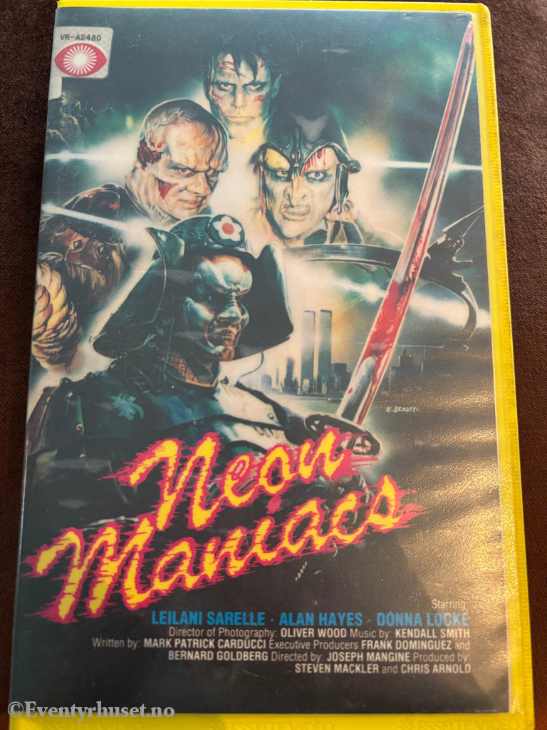 Neon Maniacs. VHS Big Box.