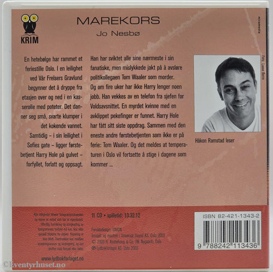 Neso – Jo Nesbø . Lydbok på CD.