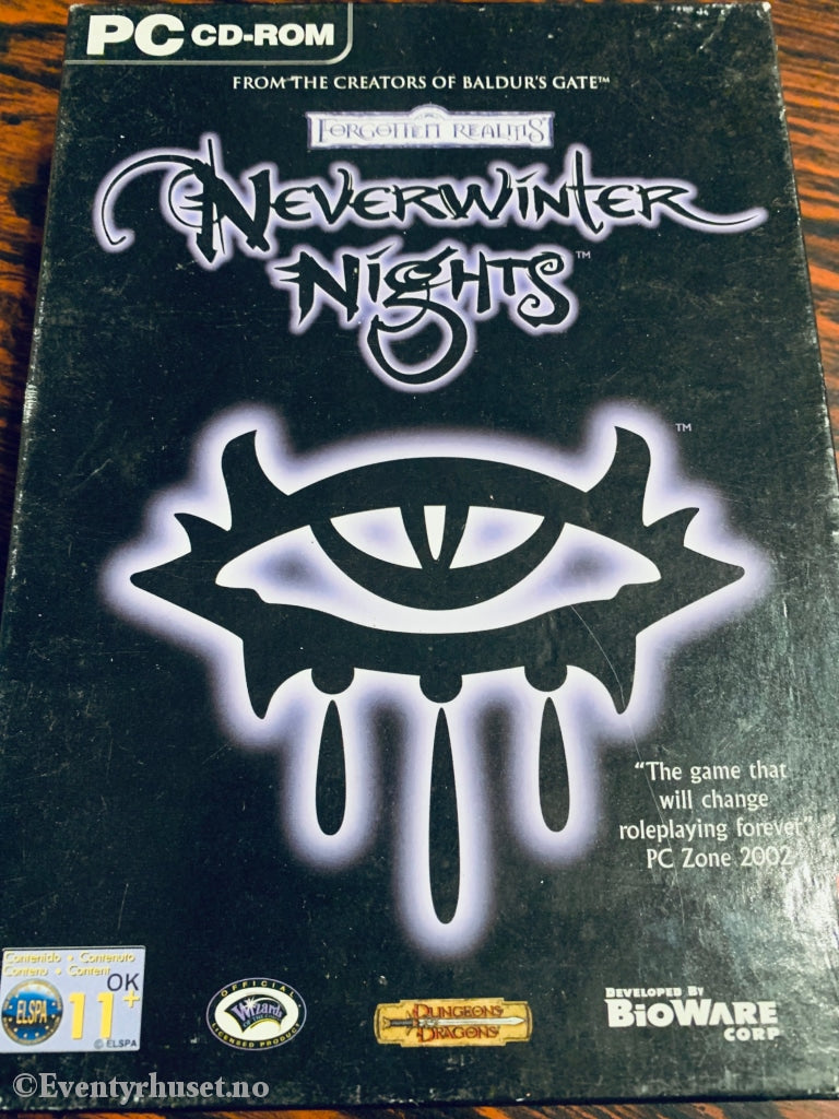 Neverwinter Nights. Pc Spill. Spill