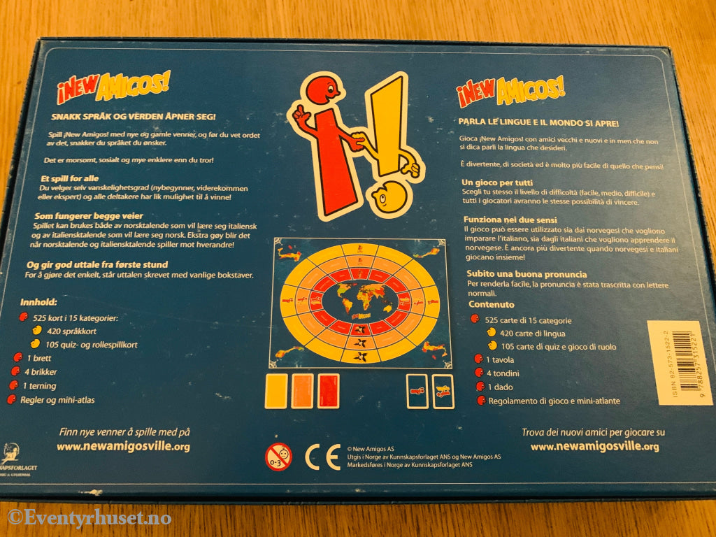 New Amigos! 2015. Brettspill.