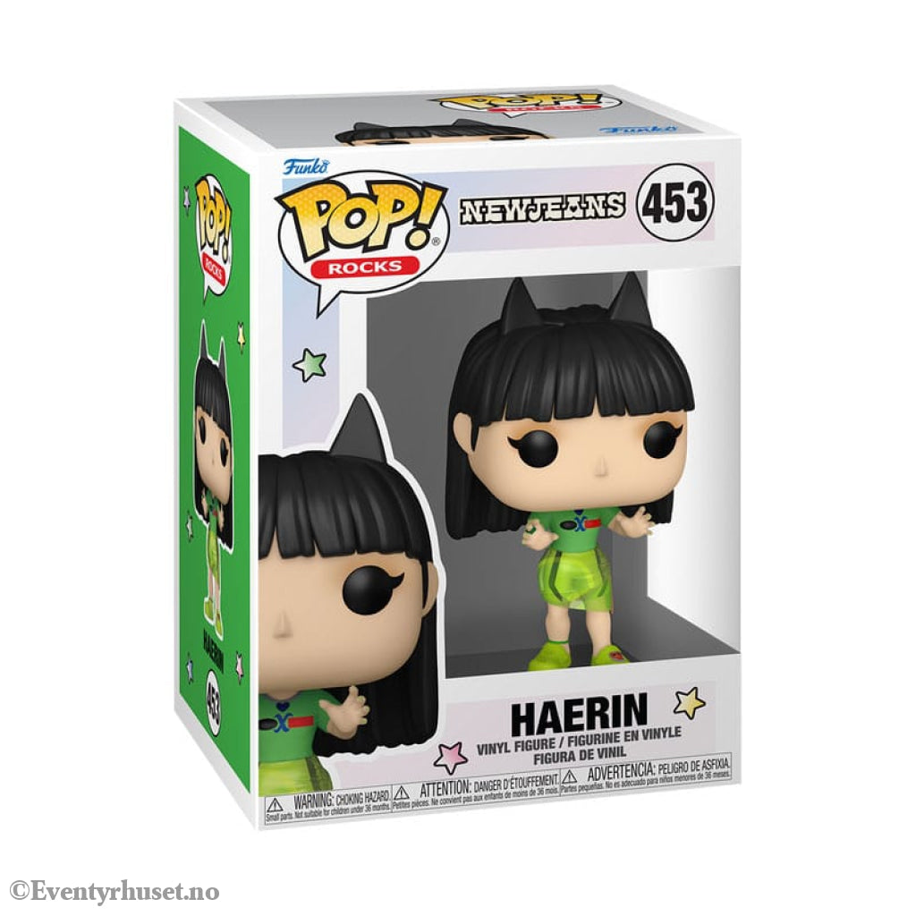 New Jeans POP! Rocks Vinyl Figure Haerin 9 cm Collectibles