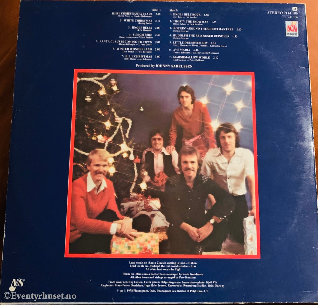 New Jordal Swingers - Christmas Album. 1978. Lp. Lp Plate