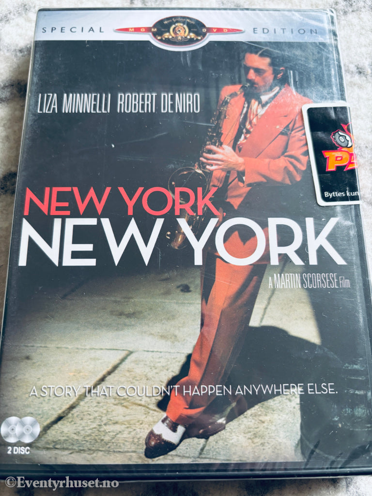 New York, New York. DVD. Ny i plast!