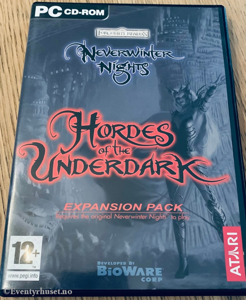 Newerwinter Nights - Hordes Of The Underdark. Pc Spill. Spill